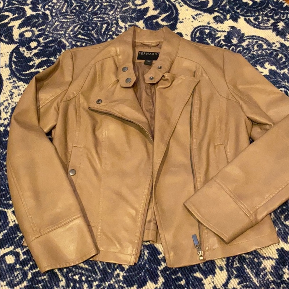 Bernado Faux Leather Moro Jacket